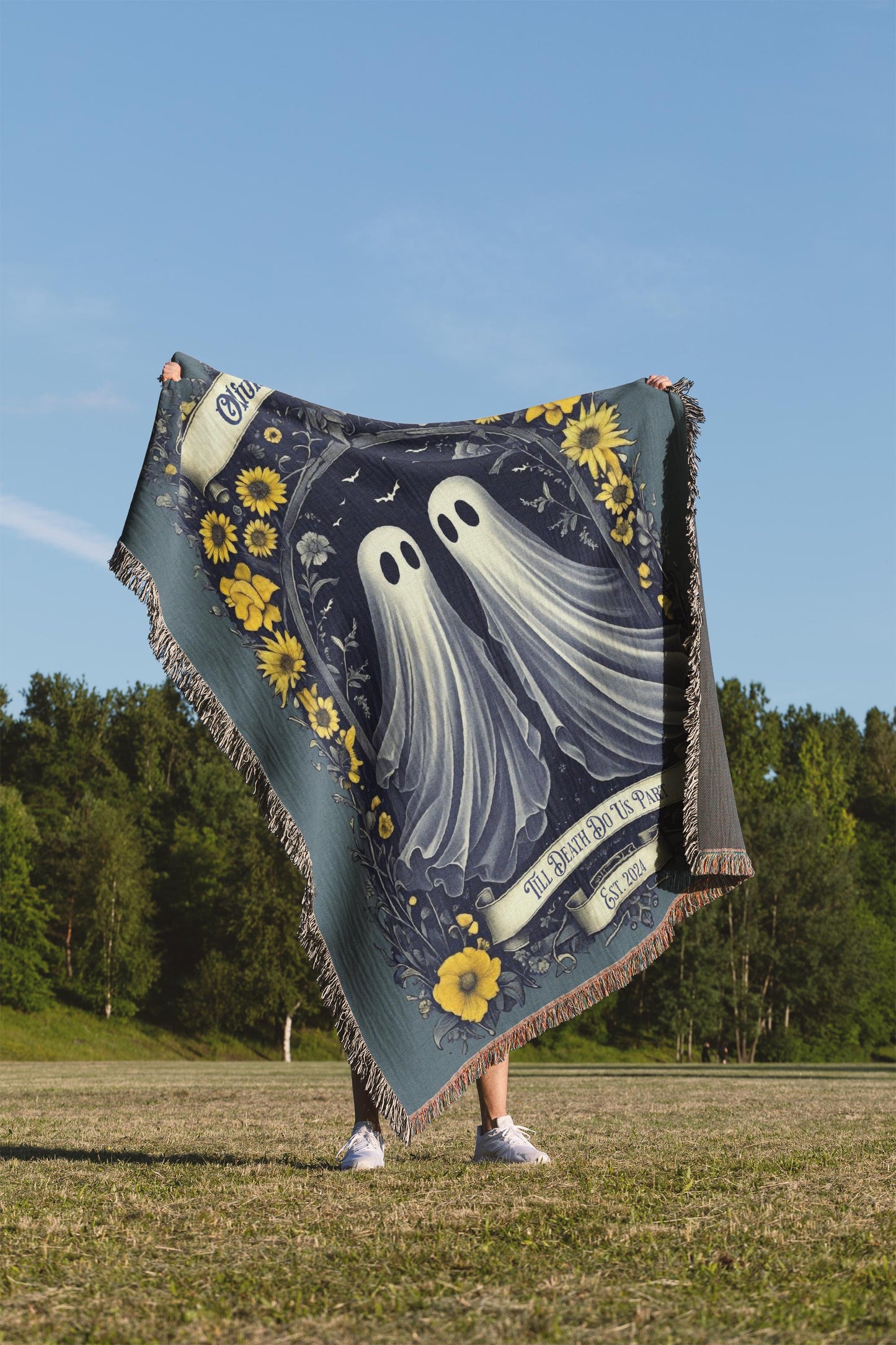 COUPLE BLANKET: Till Death Do Us Part