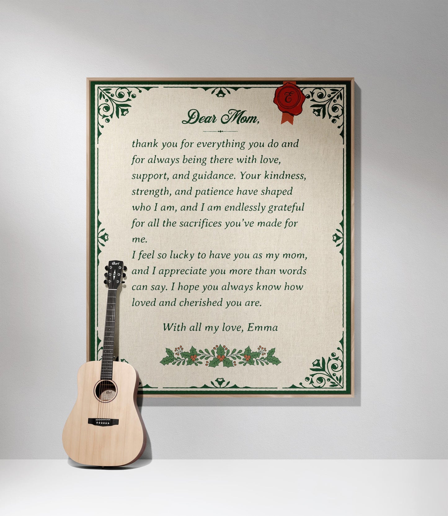 LOVE LETTER BLANKET - Christmas