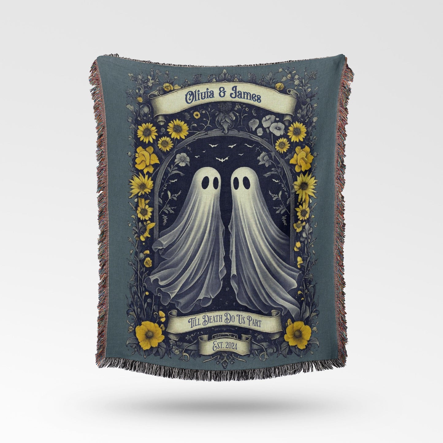 COUPLE BLANKET: Till Death Do Us Part