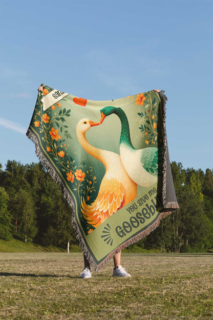 COUPLE BLANKET: You Give Me Goosebumbs - Colorful